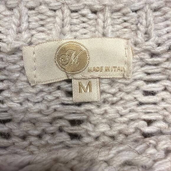 M Made in Italy Mohair Blend Textured Sweater – Medium - Picture 2 of 7